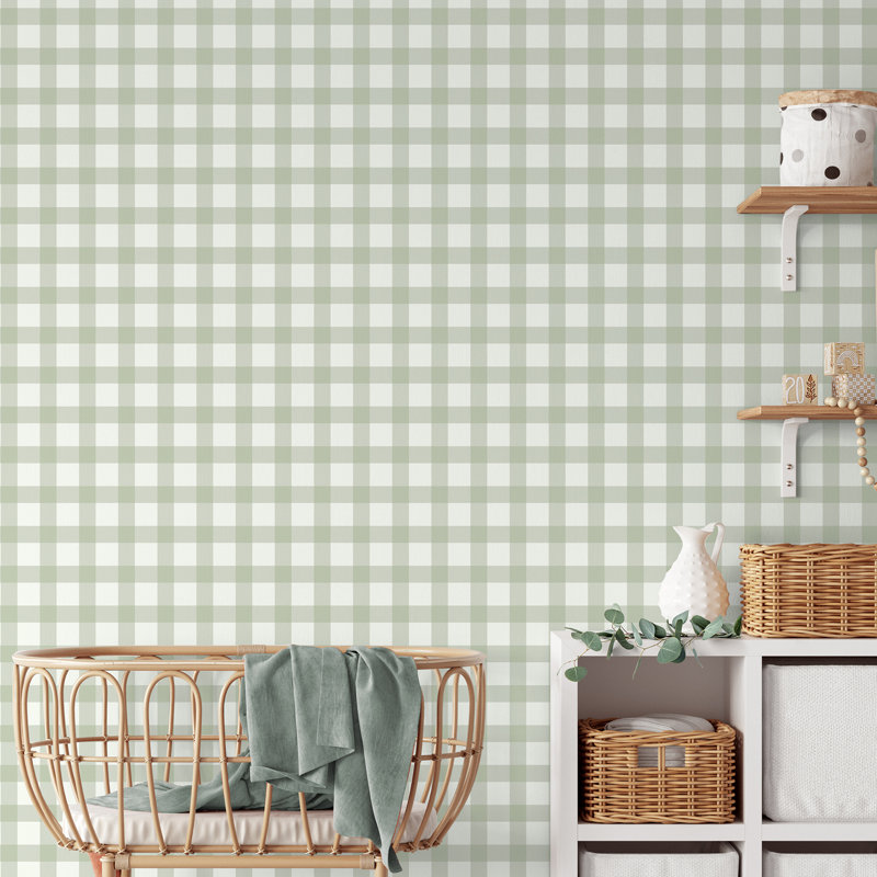 Papier peint Belen, Vert