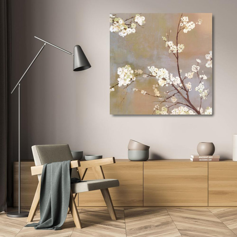 Ode au printemps I, H 20 po x l 20 po