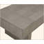 1pc de style contemporain brun gris table basse table rectangulaire meubles de salon en bois