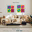 Bonbons disques vinyles sur toile-391858251