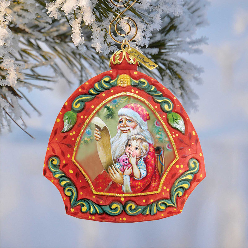 3'' Handmade Holiday Shaped Ornament