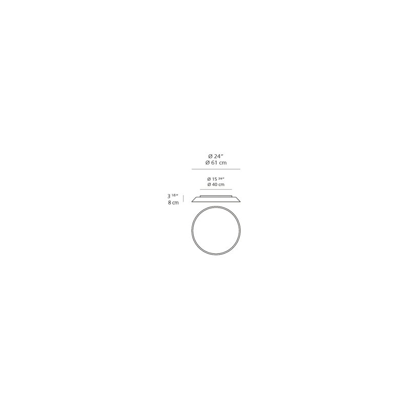 Dove Grey and White Glass LED Flush Mount Ceiling Light