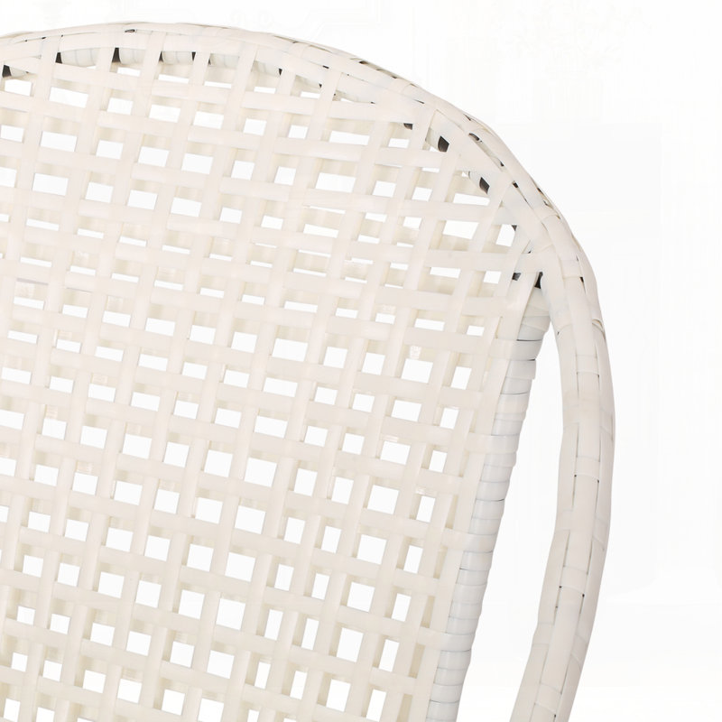 OUTDOOR WICKER CHAIR (Set Of 2), White