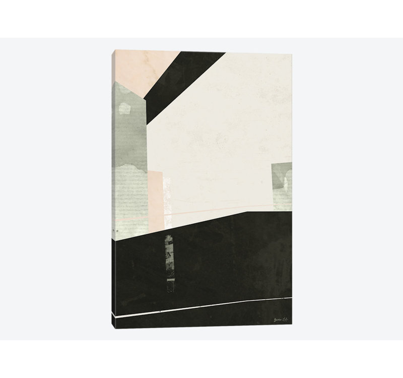 «Out in III», impression sur toile, H 26 po x l 18 po x P 1,5 po, Toile avec cadre noir, Pas de tapis