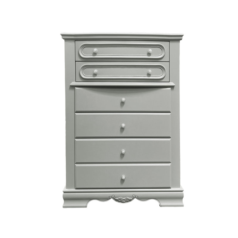 Coffre Flora, Gris