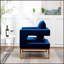 Chaise avec accoudoirs rembourrée Lenola-538350143