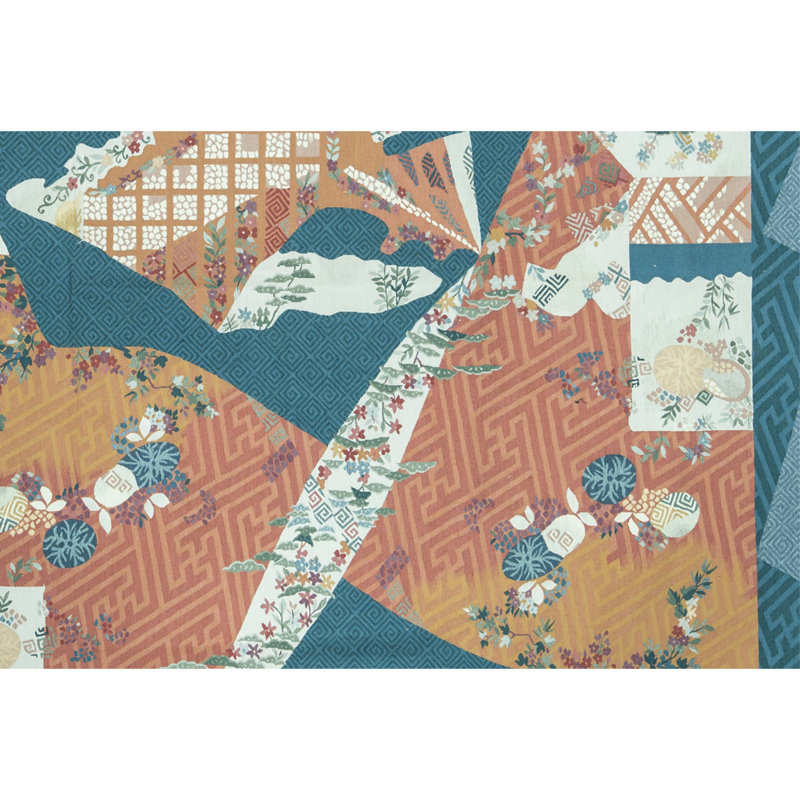 Aubusson Renaissance Wool Abstract Area Rug