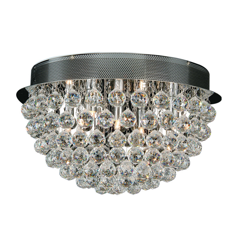 LX Series Crystal Flush Mount