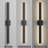 Black Aluminum Linear Dimmable LED Outdoor Wall Sconce-1323036220