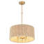 Lustre tambour 4 lumières à intensité variable