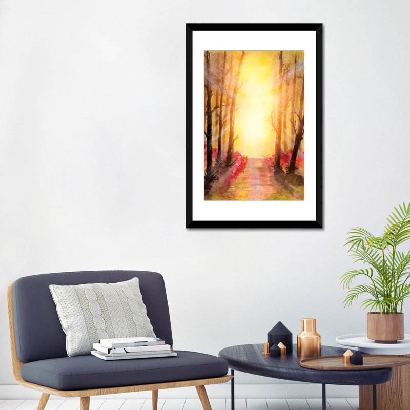«In The Forest V» par Marco Gonzalez - reproduction d'art sur toile tendue, H 24 po x l 16 po x P 1 po, Blanc