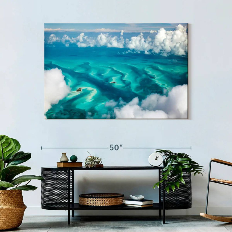 Gillard Bahamas Clouds, 32" H x 48" W