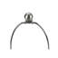 Lighting, 23 po, lampe de table, céramique noire, abat-jour noir, contemporain