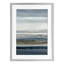 Shoreline Echoes Abstraction, reproduction encadrée sous verre, conception par Hannah Dawson-160242533-160242555