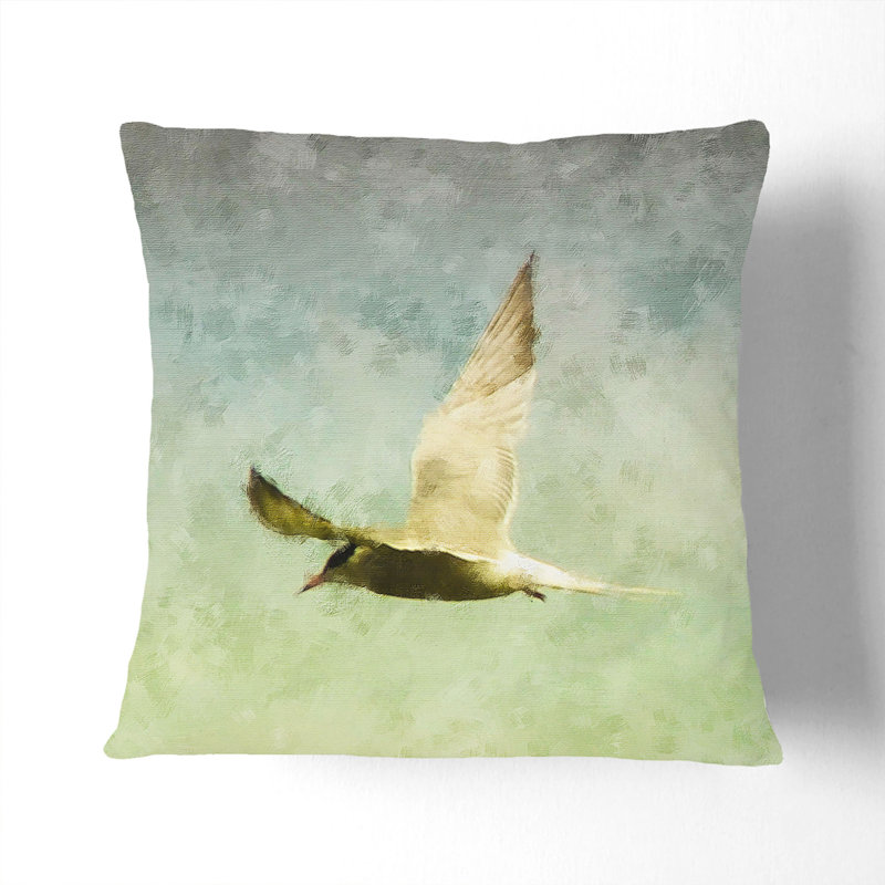 Flying Bird Scatter Cushion, 55cm H x 55cm W x 20cm D