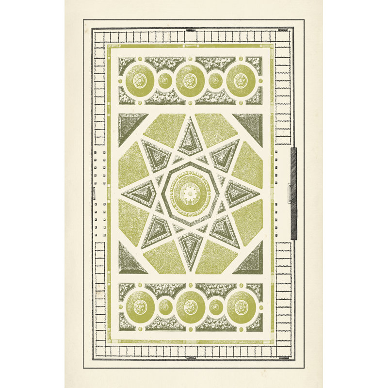 Garden Maze VI by J.F. Blondel - Wrapped Canvas Print, 91cm H x 61cm W