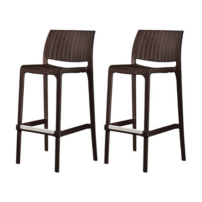 Nenko 29.5" Resin Bar Stool
