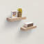 Tablettes flottantes à fixation murale 11,8 po