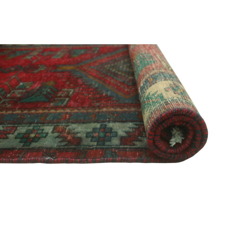 Keeisha One-of-a-Kind 3'6" x 10'8" 1980s Runner Wool Area Rug in