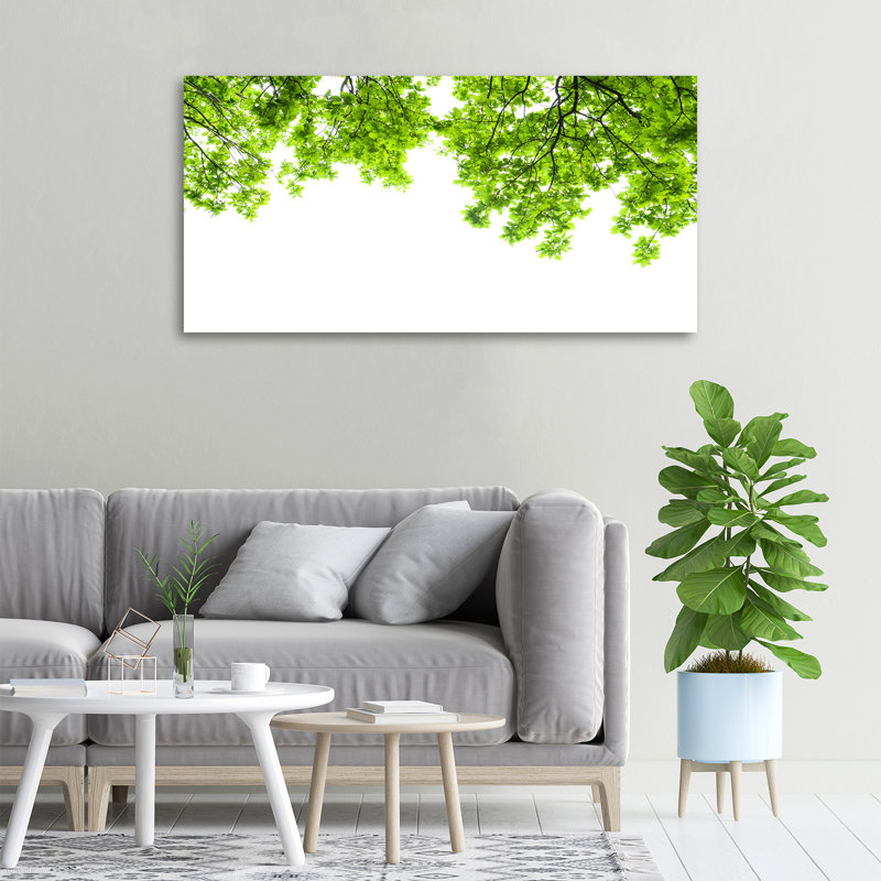 Oak Leaves - No Frame Painting, Canvas, 50cm H x 100cm W x 2cm D