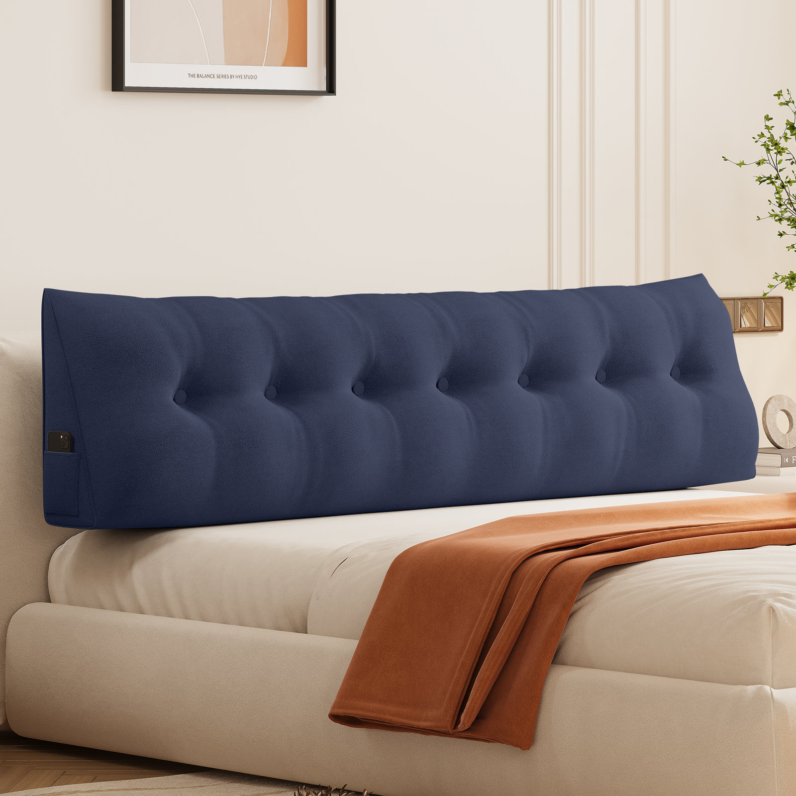 Wedge Pillow - Headboard Pillow - Daybed Pillow - Backrest Pillow