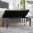 Tufted Bench With Storage