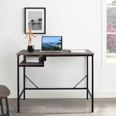 Hawaiian Gardens Metal Base Writing Desk