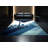 Soft Plush Rodolfo Auckland Skyline Modern & Contemporary Geometric Area Rug in Blue – Navy Binding-1147407618