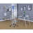 Roda Clear Glass Top Writing Desk