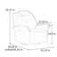 Confortable fauteuil pivotant à 360 °-300843325