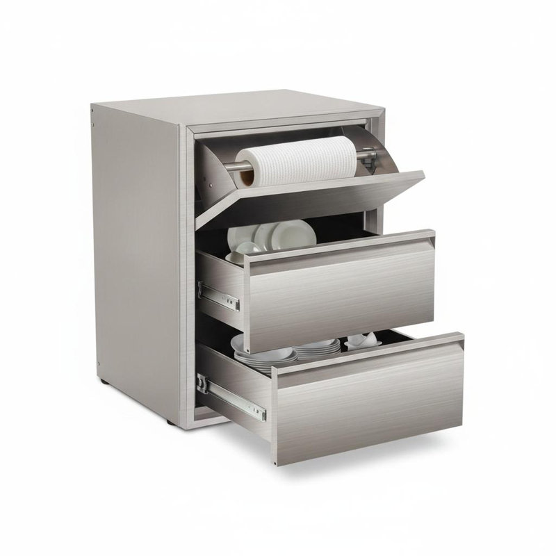 3 Drawer Storage Drawer