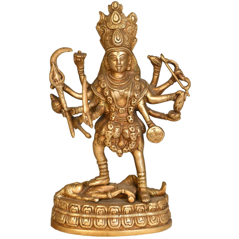 Statue, Natural/Brass