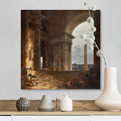 Obélisque - reproduction sur toile