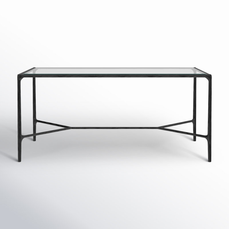 Evelynn Coffee Table, Black, Clear