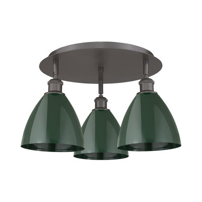 Plafonnier encastré 3 lumières 7,5 po Allare