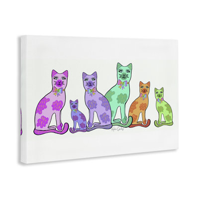 «Funky Whimsical Cats», conception de Katie Conley