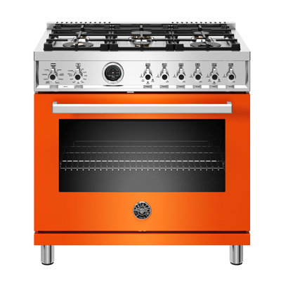 Bertazzoni 36" 5.7 Cubic Feet Free Standing Range