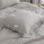 Housses de taies décoratives 100% lin à volants, 2 pièces Housses de coussin 26 x 26 pouces-115133250