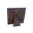 Brundage Gray Wood Embossed Picture Frame