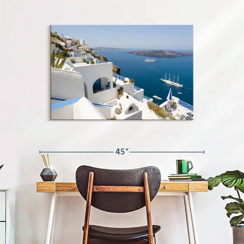 Gillard Santorini Coast, 26" H x 39" W