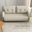Sofa deux places 58 po pour chambre à coucher avec coussins-88407155