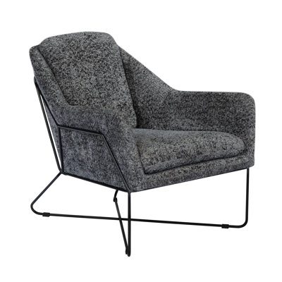 Recie Lounge Chair With Toughened Iron Frame