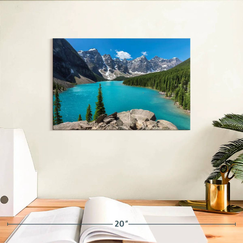 Alvord Moraine Lake Viewpoint, 8" H x 12" W
