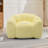 Yellow Adult Bean Bag With Pull Ring, Ergonomically Designed For Comfort, - Fouling And Material, Non Slip Base, Ideal Dormitory Resting Comfortable Leisure Chair High Density Foam, Easy To Clean-1166376179