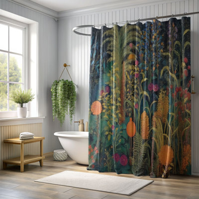 Rideau de douche Floral