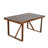 Nadelyn 6 - Person Rectangular Outdoor Dining Set,Patio Dining Set-202862452