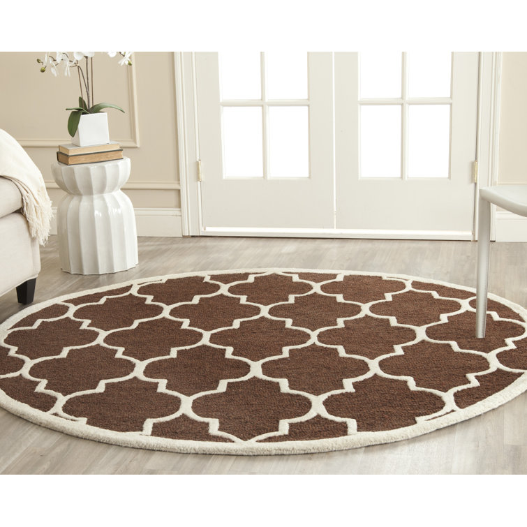 Cambridge Hand Tufted Wool Geometric Rug