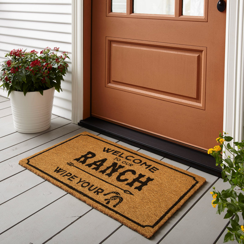 Notre tapis de coco Notre Ranch