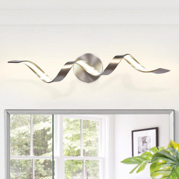 Orren Ellis Ketilbiorn 1 Wayfair Light Vanity LED | & - Reviews Light Dimmable