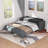 Lakedra 70.8'' Velvet Sleeper Sofa-818763949
